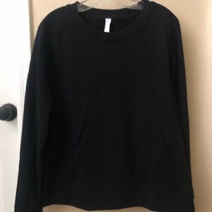 Lululemon Kangaroo Pocket Black Size 12